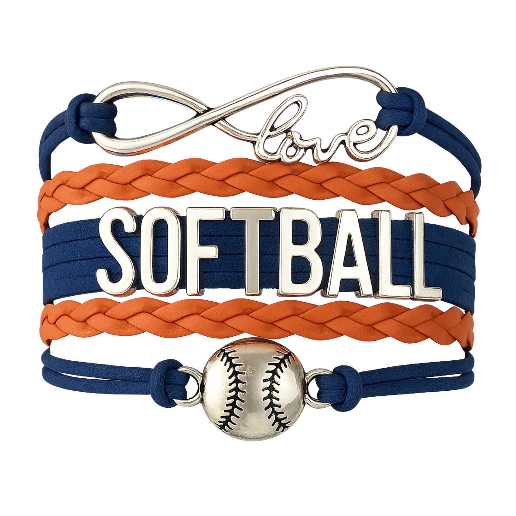 Girls Softball Bracelet - 21 Team Colors