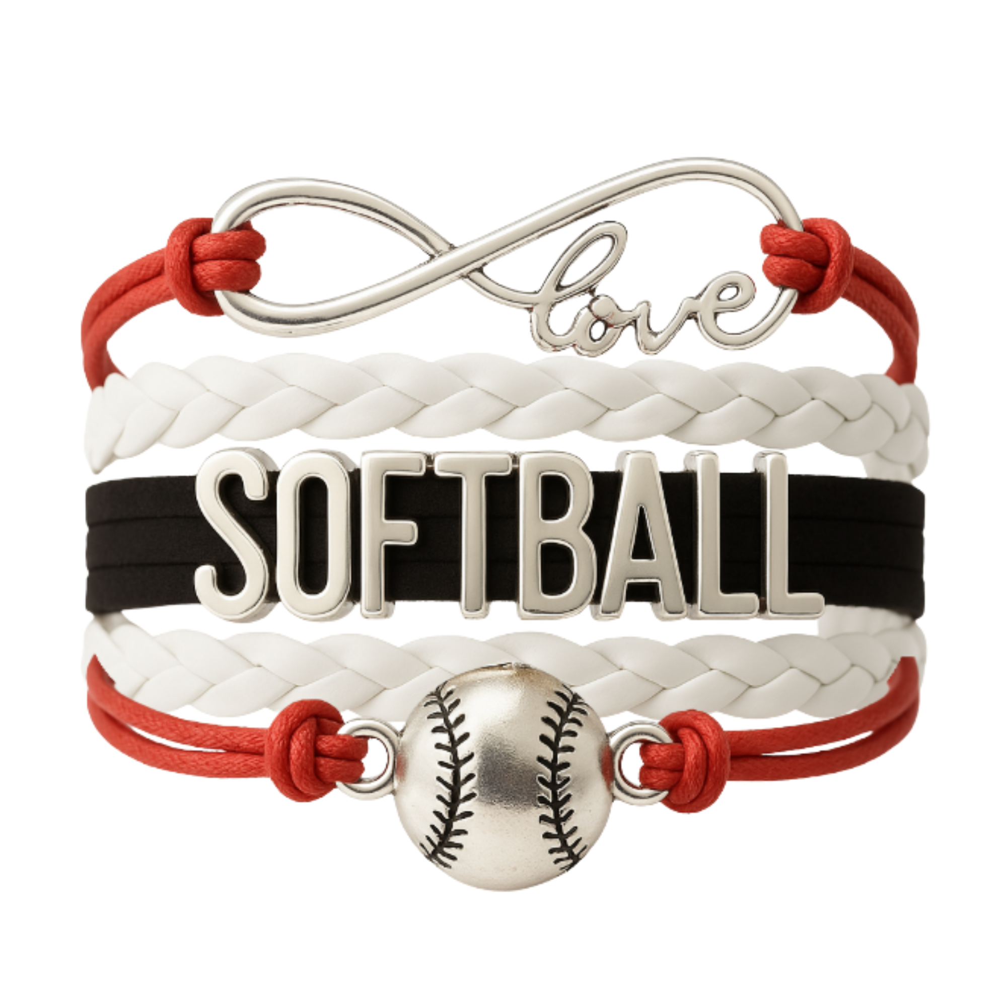 Girls Softball Bracelet - 21 Team Colors