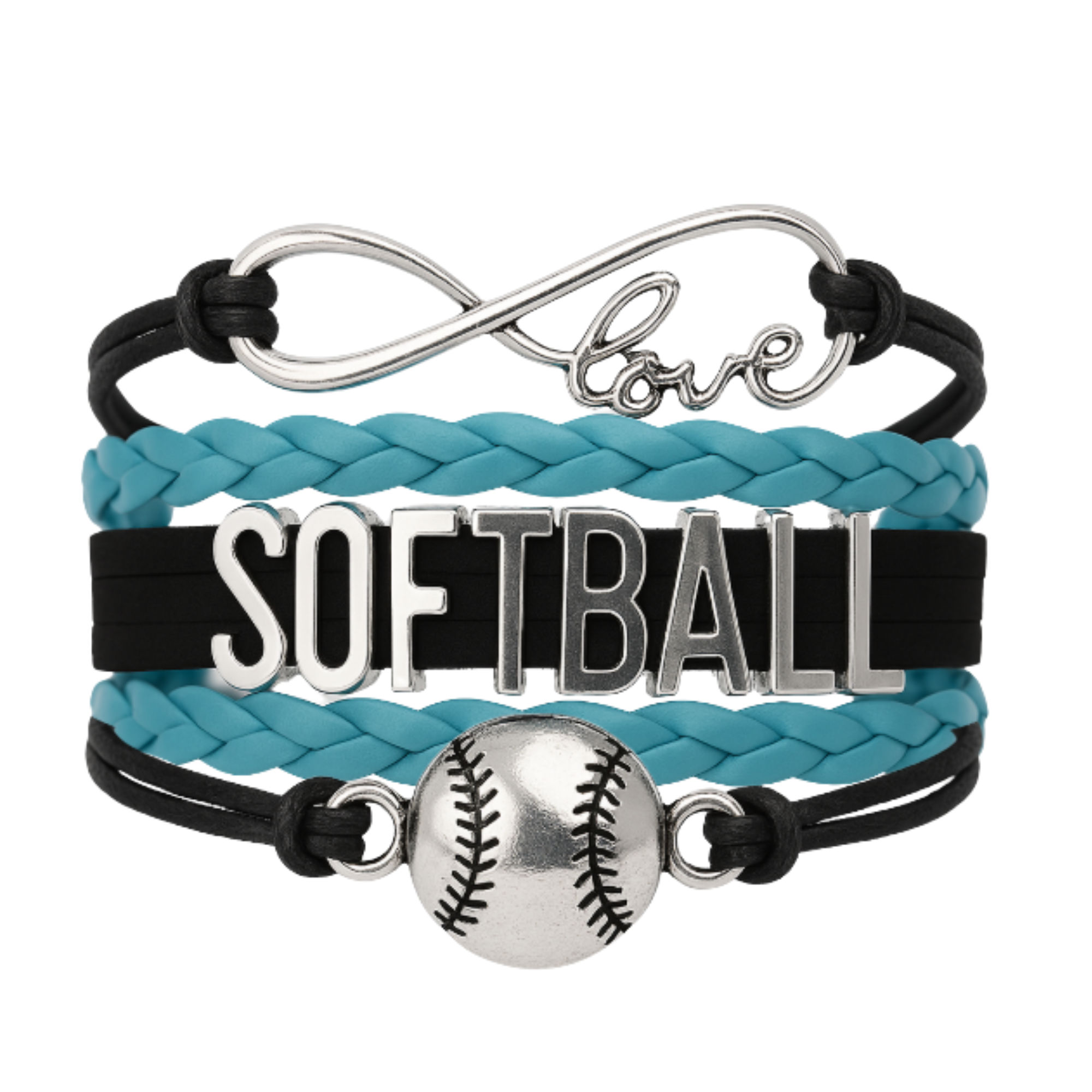 Girls Softball Bracelet - 21 Team Colors