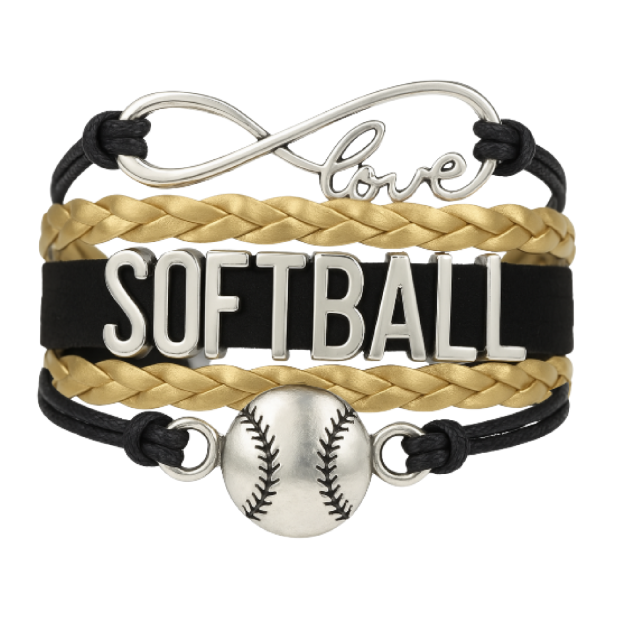 Girls Softball Bracelet - 21 Team Colors