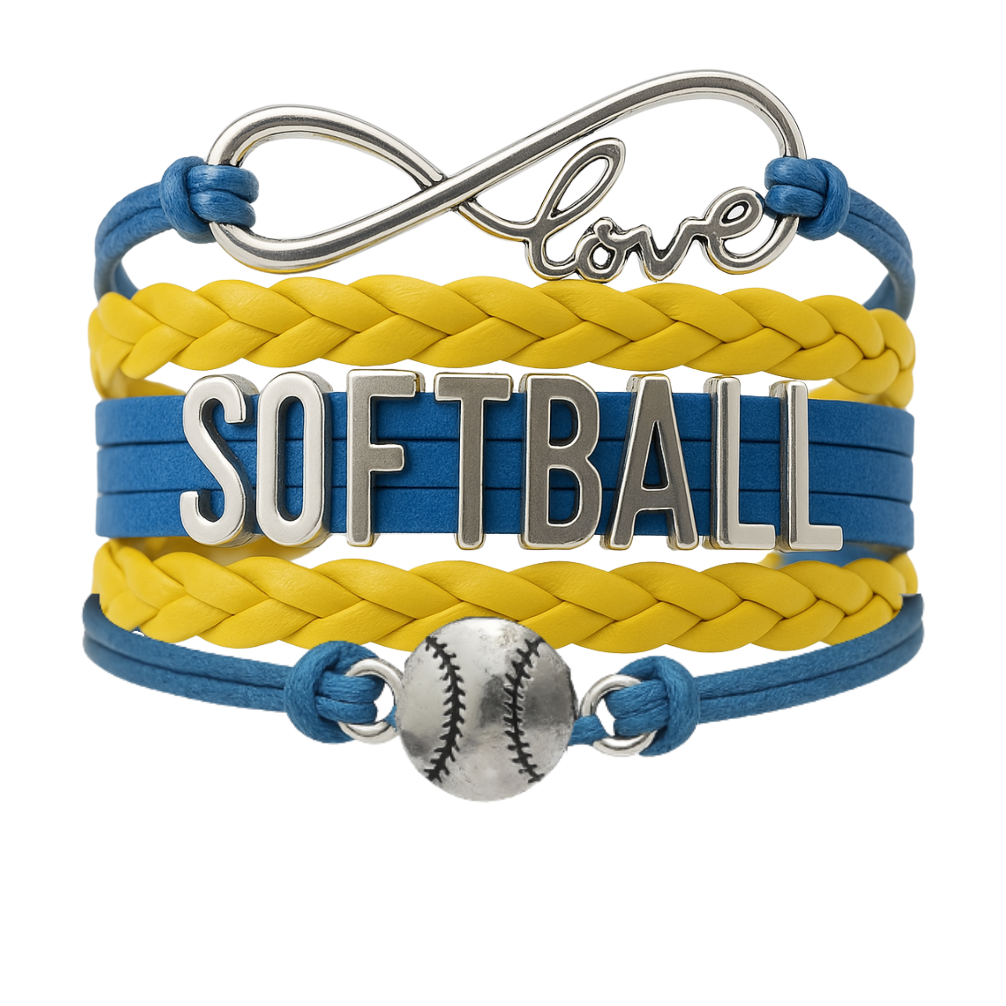 Girls Softball Bracelet - 21 Team Colors