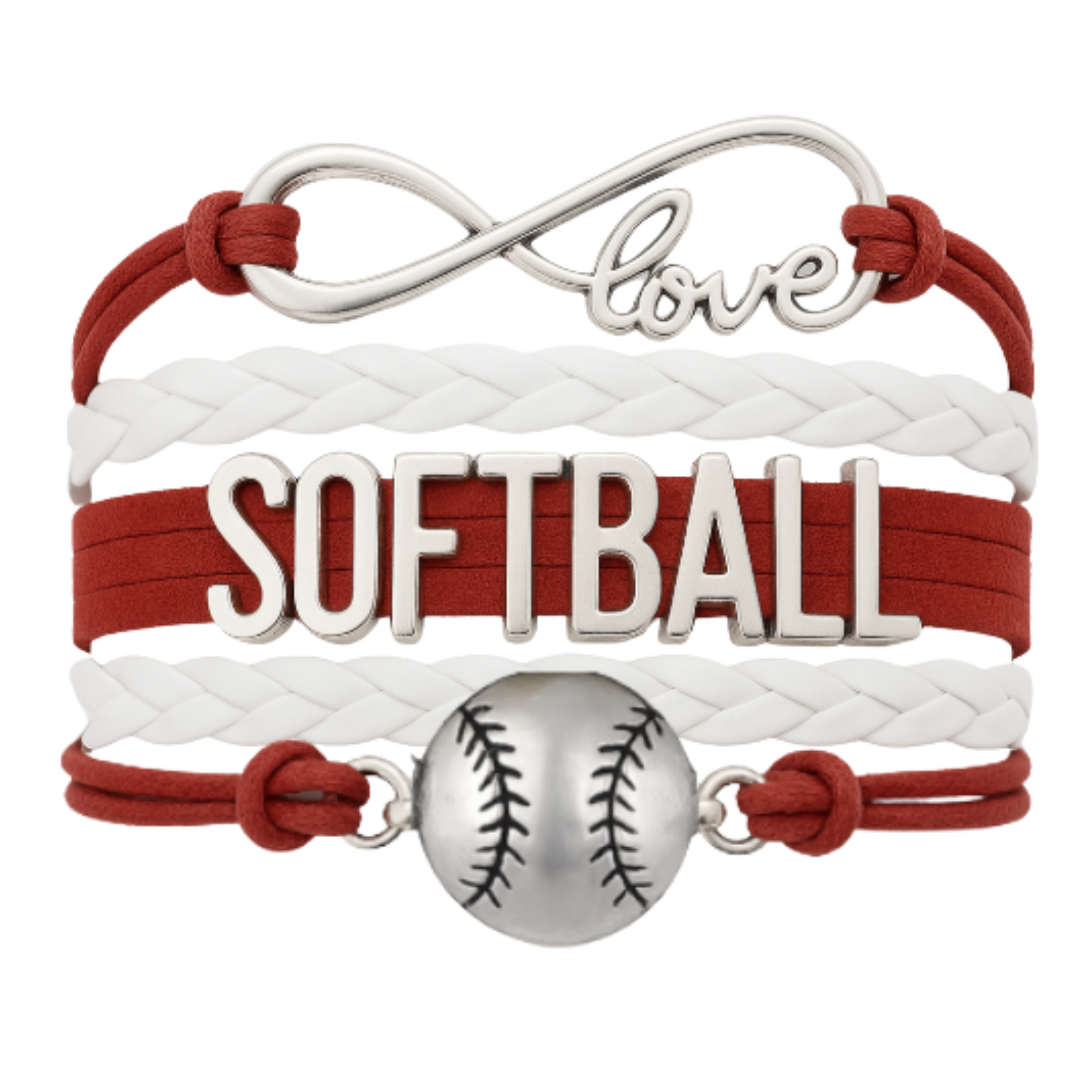 Girls Softball Bracelet - 21 Team Colors