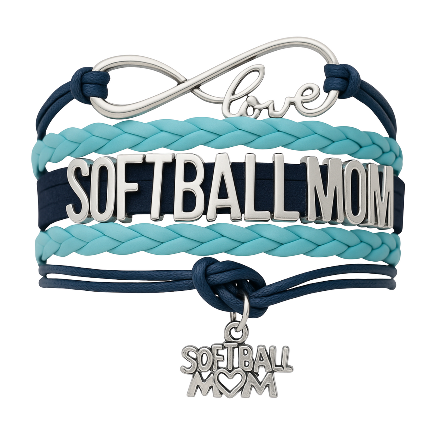 Softball Mom Bracelet - Pick Color
