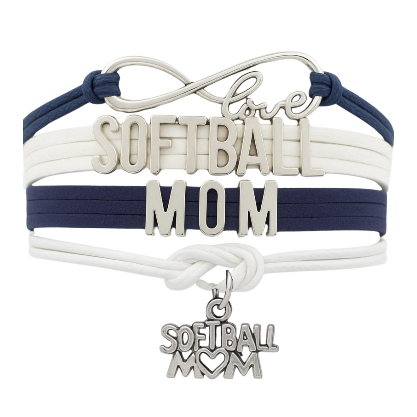 Softball Mom Bracelet - Pick Color