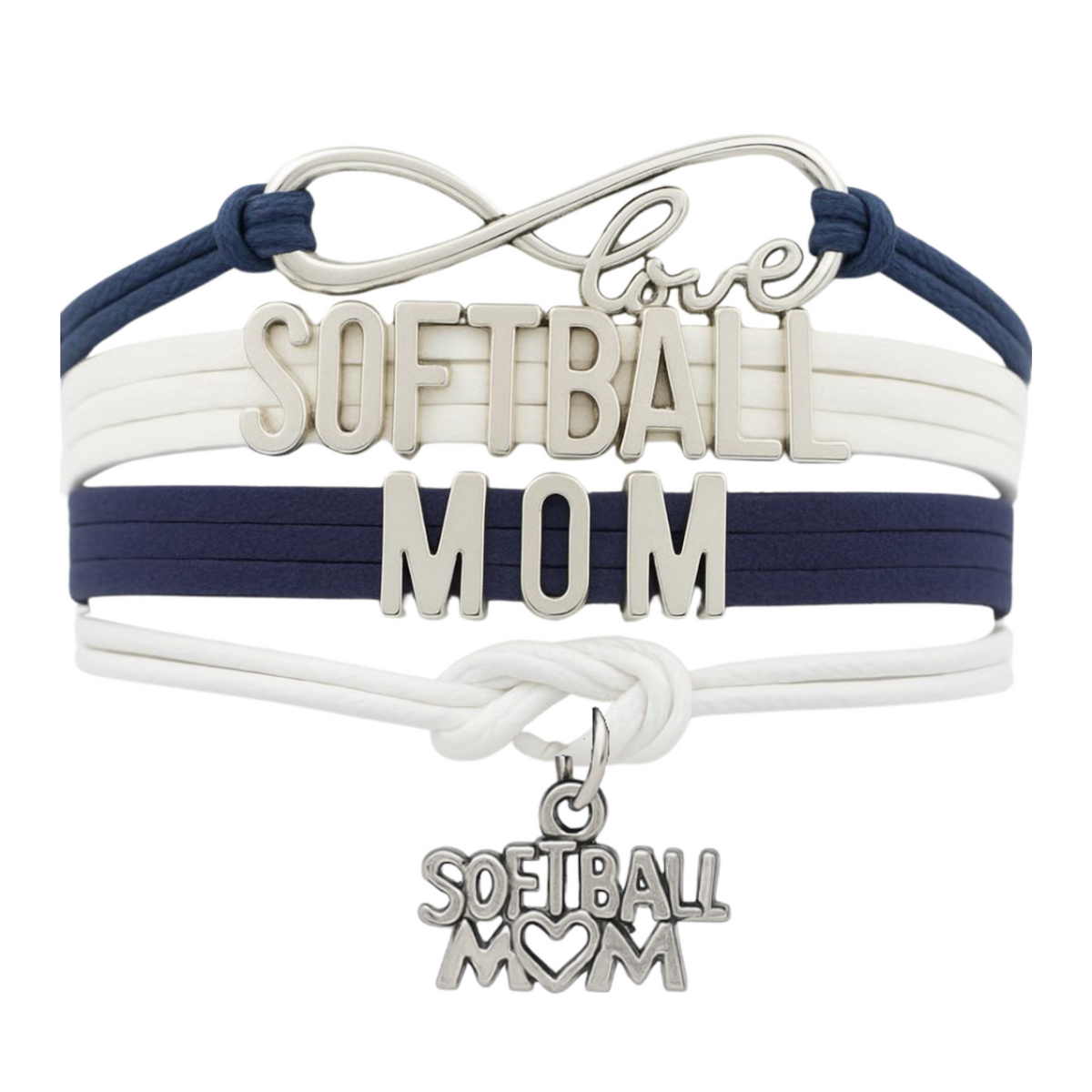 Softball Mom Bracelet - Pick Color
