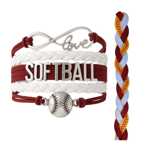 Softball Jewelry Set - Bracelet & Headband