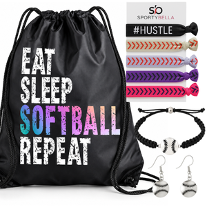 Eat Sleep Softball Repeat Gift Bundle