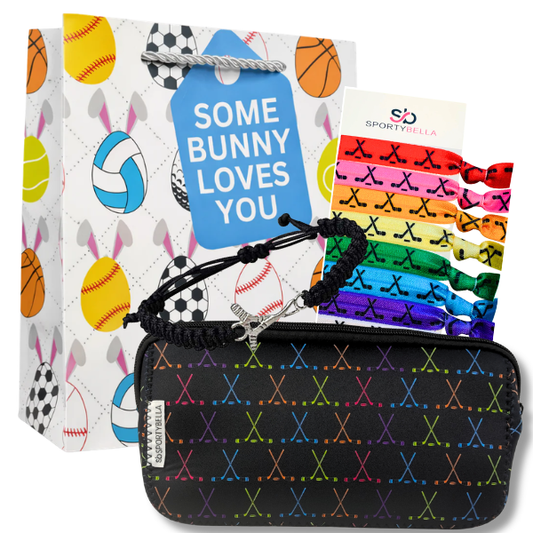 Ice Hockey Easter Cosmetic Bag Gift Bundle
