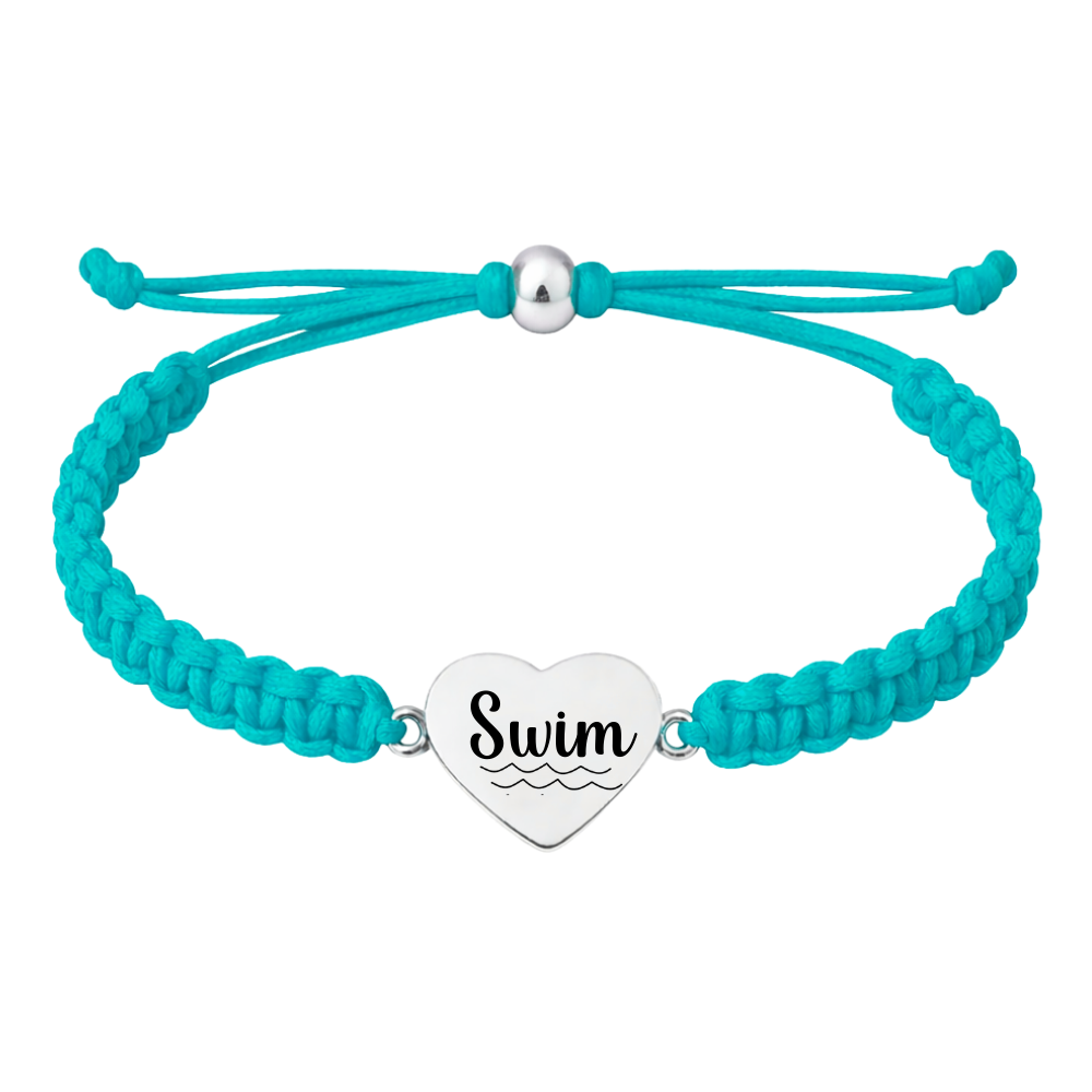 Swim Heart Connector Bracelet