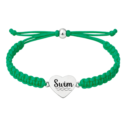Swim Heart Connector Bracelet