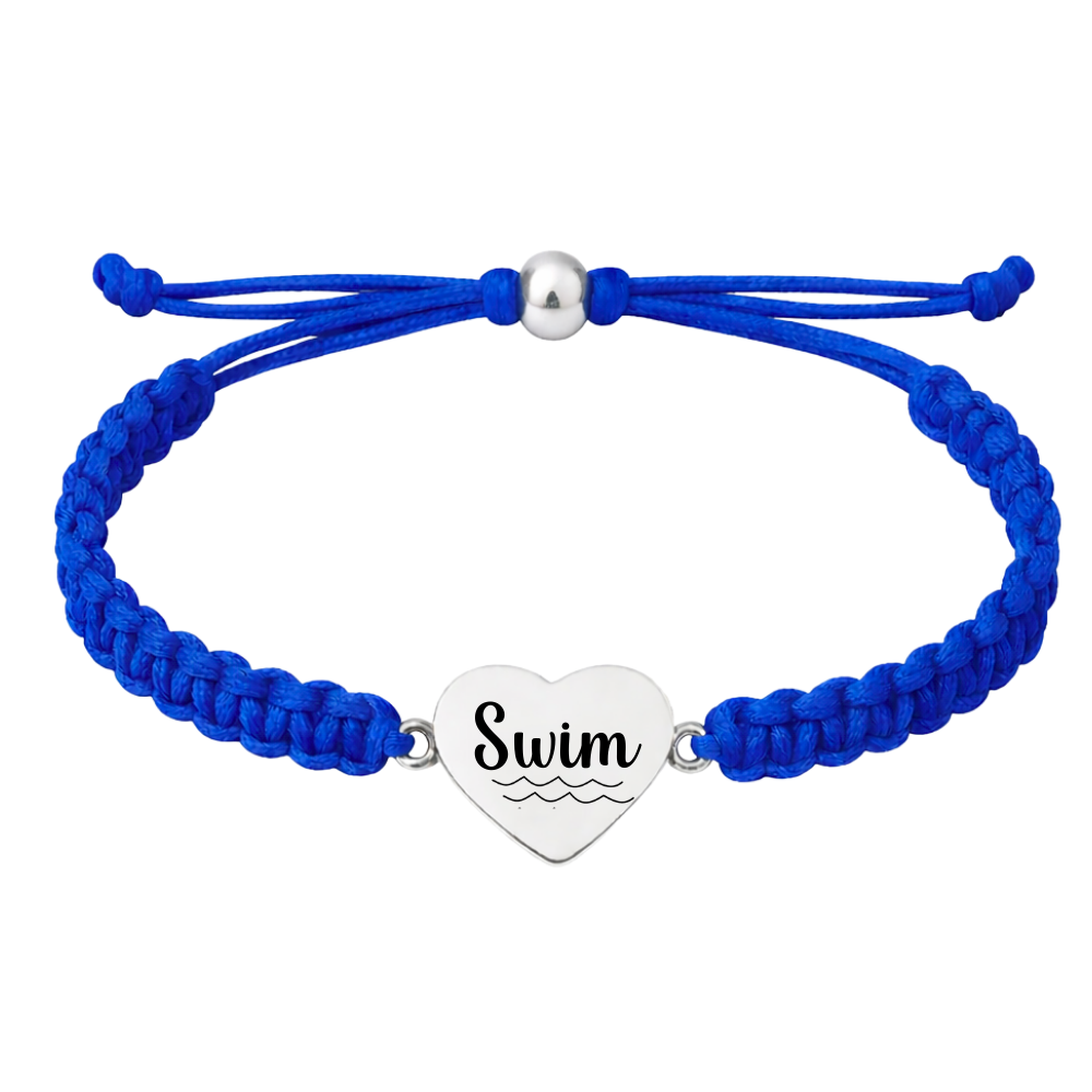 Swim Heart Connector Bracelet