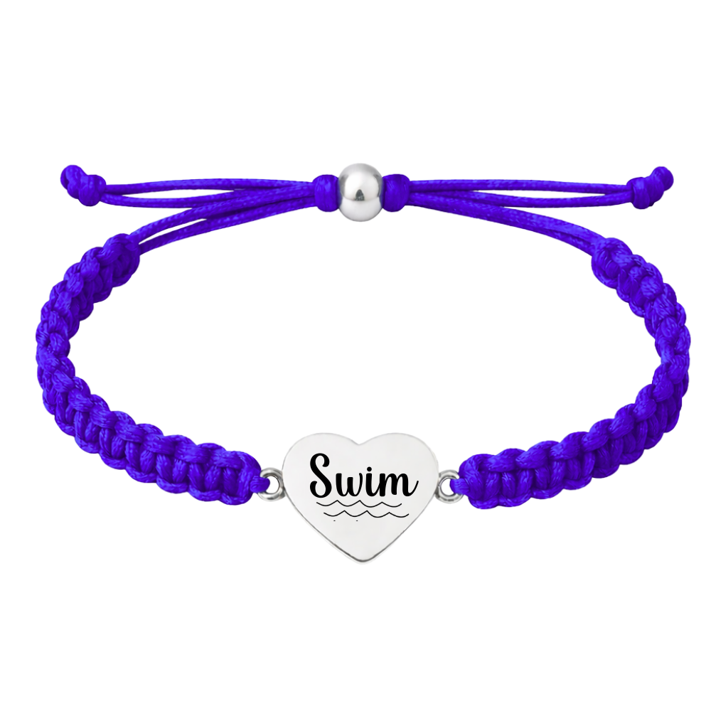 Swim Heart Connector Bracelet