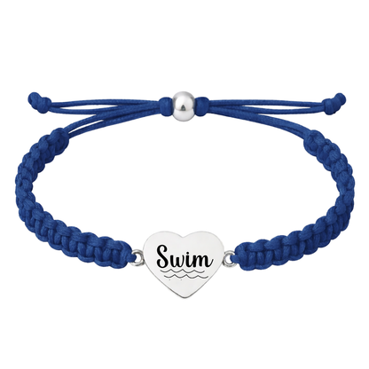 Swim Heart Connector Bracelet