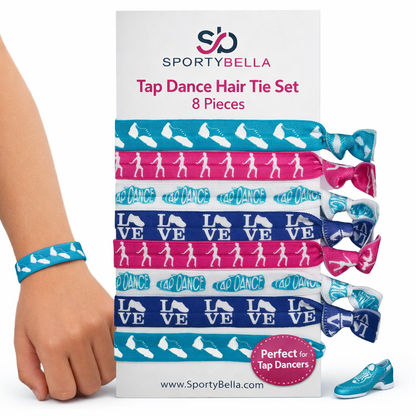 Tap Dance Hair Ties