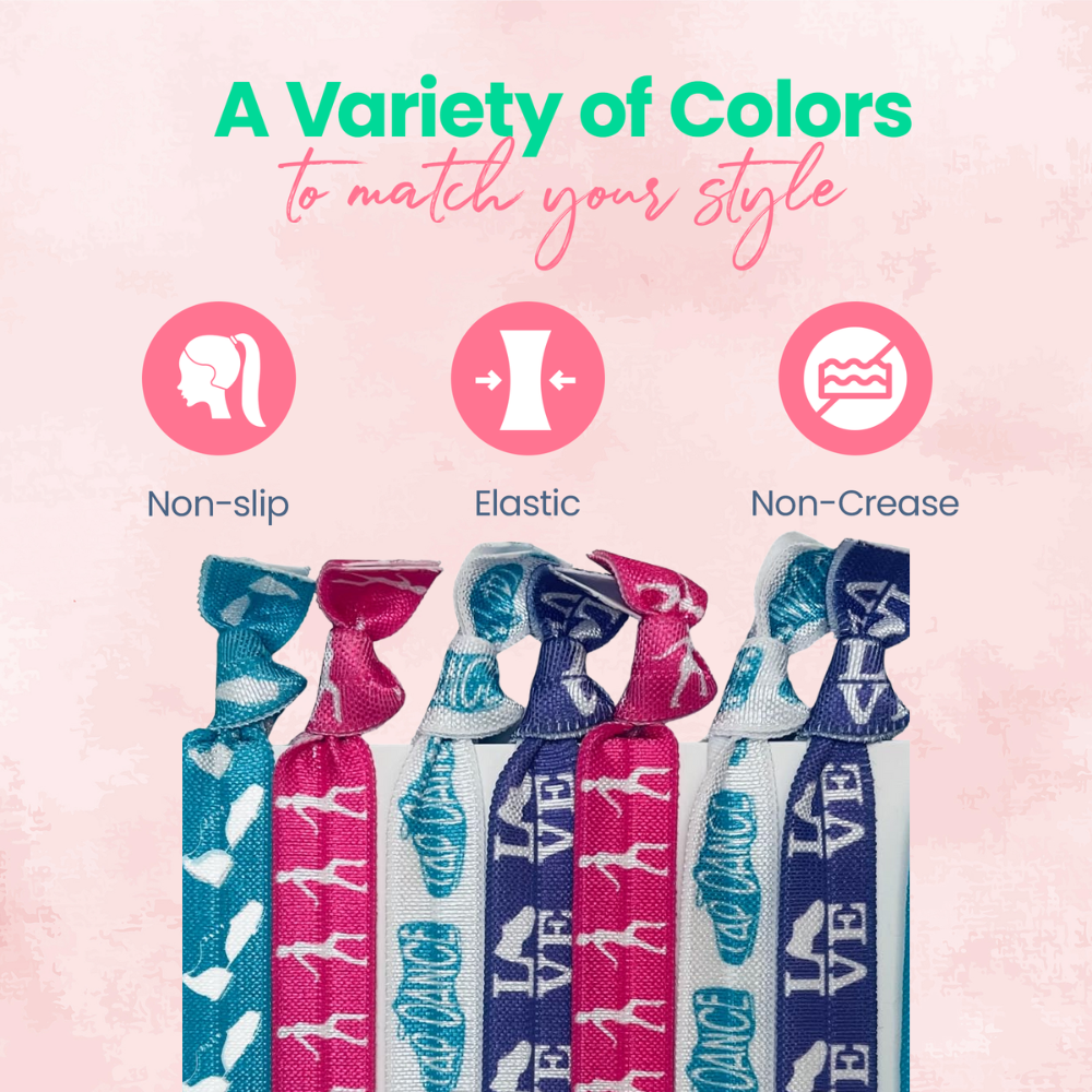 Tap Dance Hair Ties