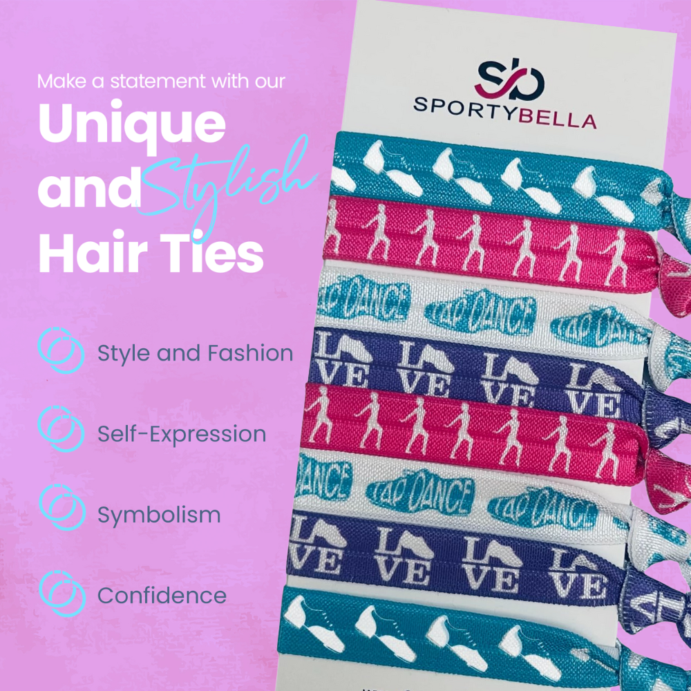 Tap Dance Hair Ties