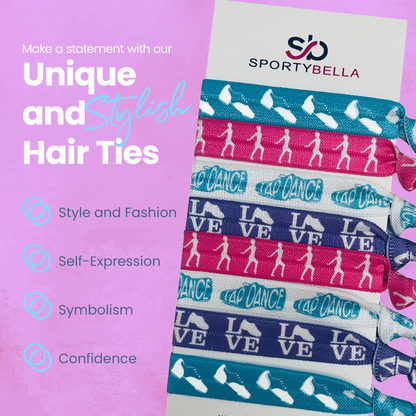 Tap Dance Hair Ties