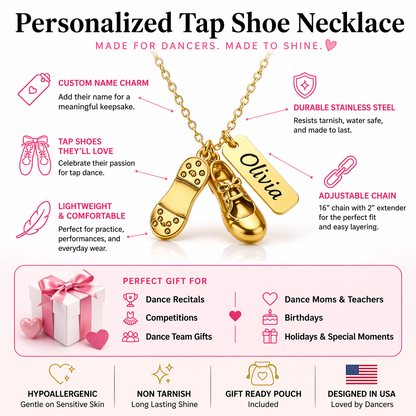 Personalized Tap Name Necklace