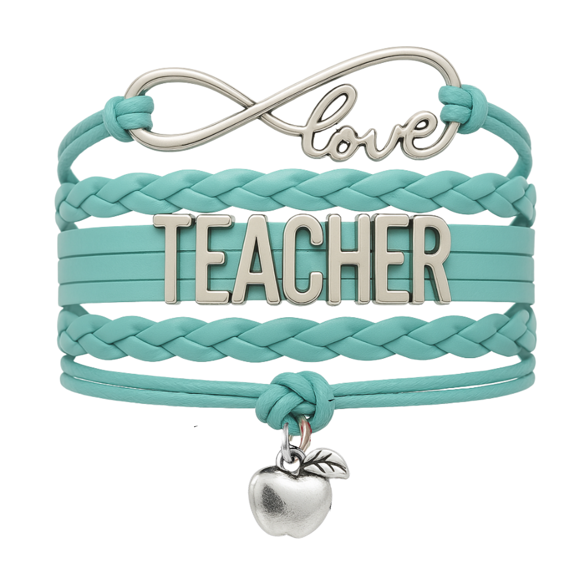 Teacher Infinity Bracelet - Pick Colors