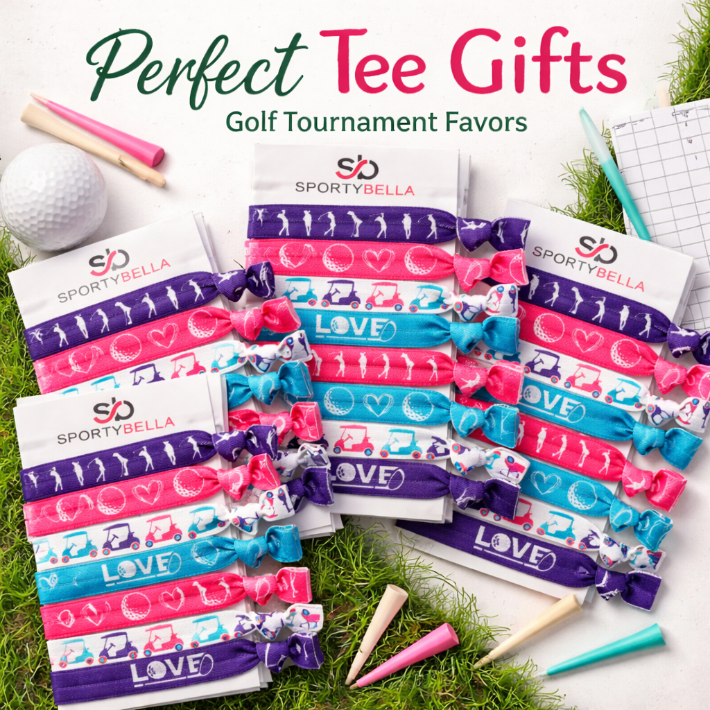 Golf Girl Hair Ties