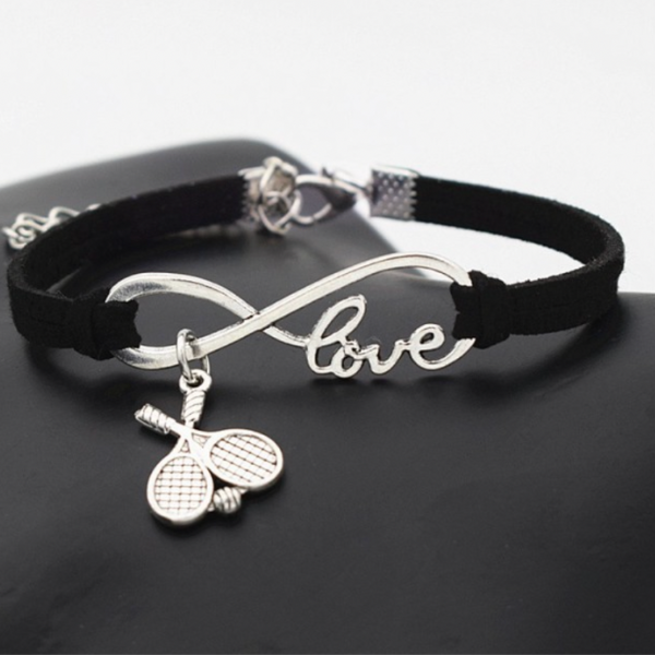Tennis Rope Bracelet with Customizable Charms - SportyBella