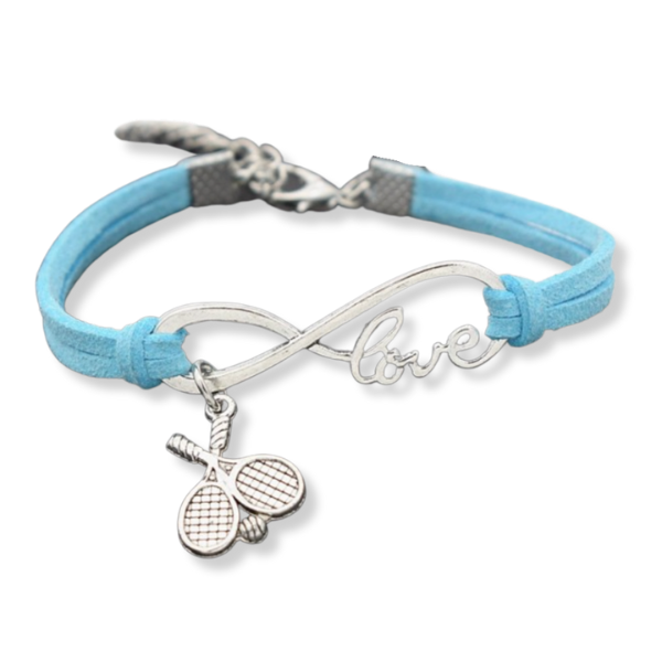 Tennis Rope Bracelet with Customizable Charms - SportyBella