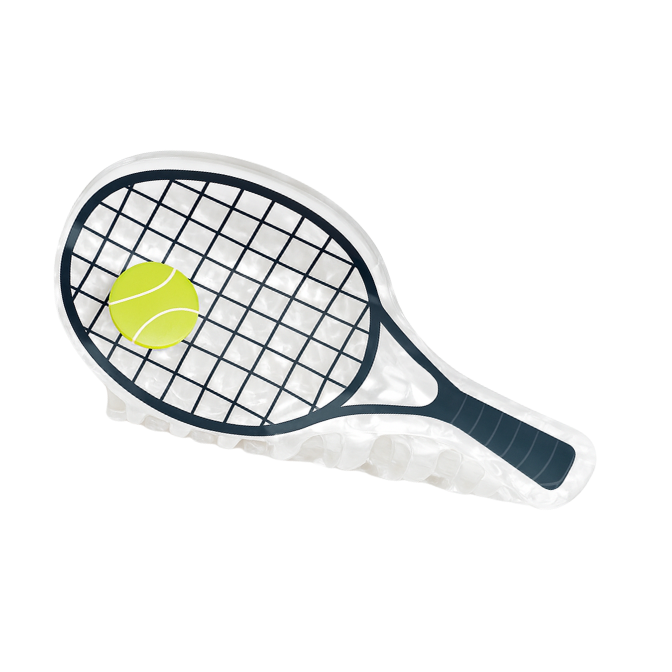 Tennis Racket Hair Clip