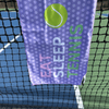 Eat Sleep Tennis Double-Sided Microfiber Towel