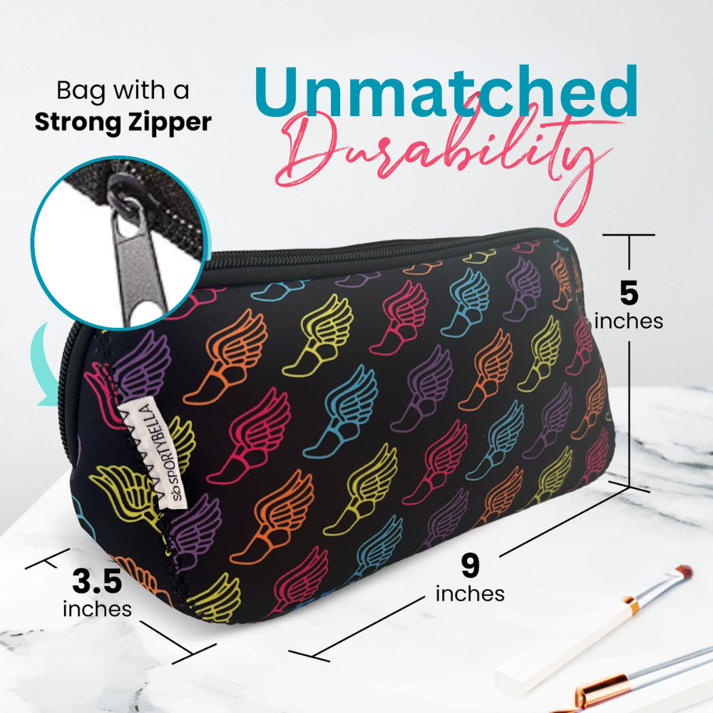 track and field Runner Cosmetic Bag