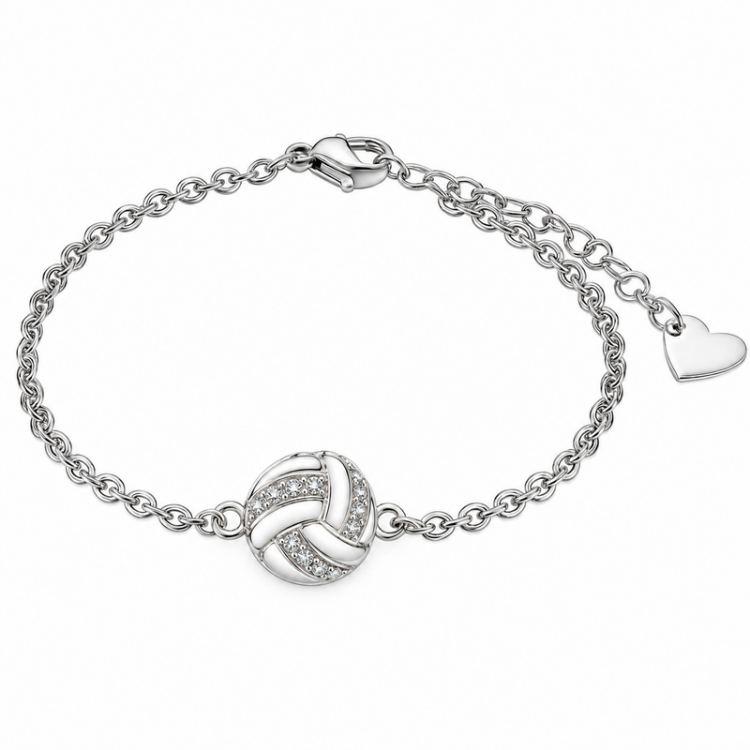 Volleyball Charm Chain Bracelet- Pick Style