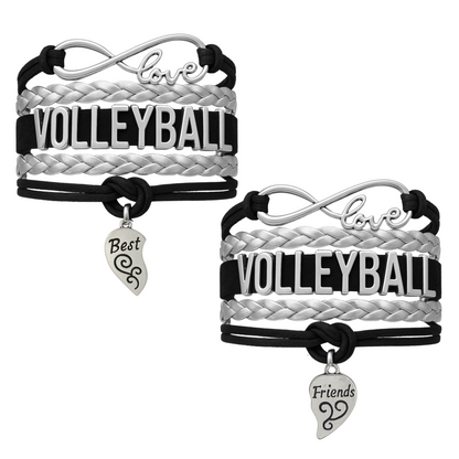 Volleyball Friendship Bracelets Set - Pick Your Team Colors