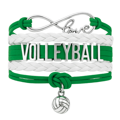 Girls Volleyball Bracelet-15 Team Colors