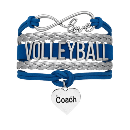 Volleyball Coach Bracelet - Pick Your Team Colors