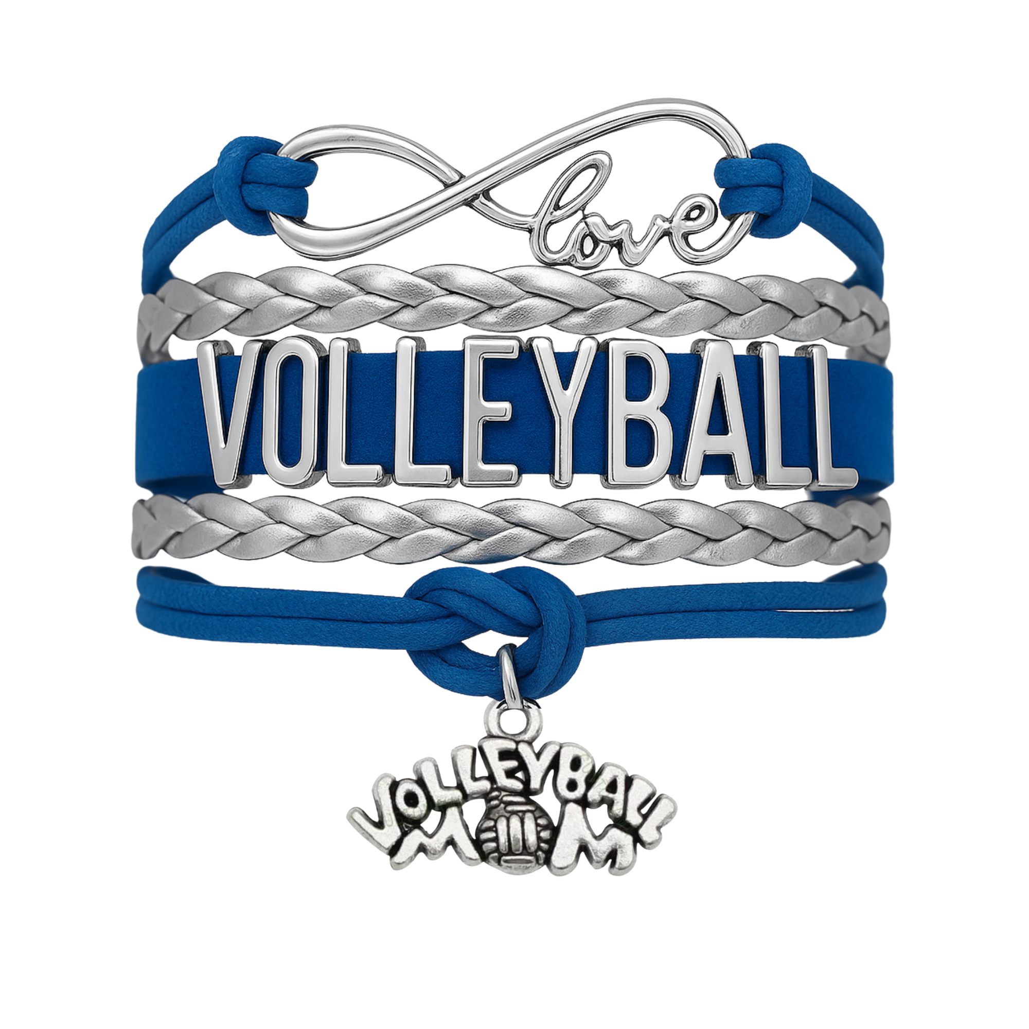 Volleyball Mom Infinity Bracelet - Pick Colors