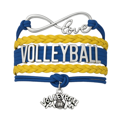 Volleyball Mom Infinity Bracelet - Pick Colors
