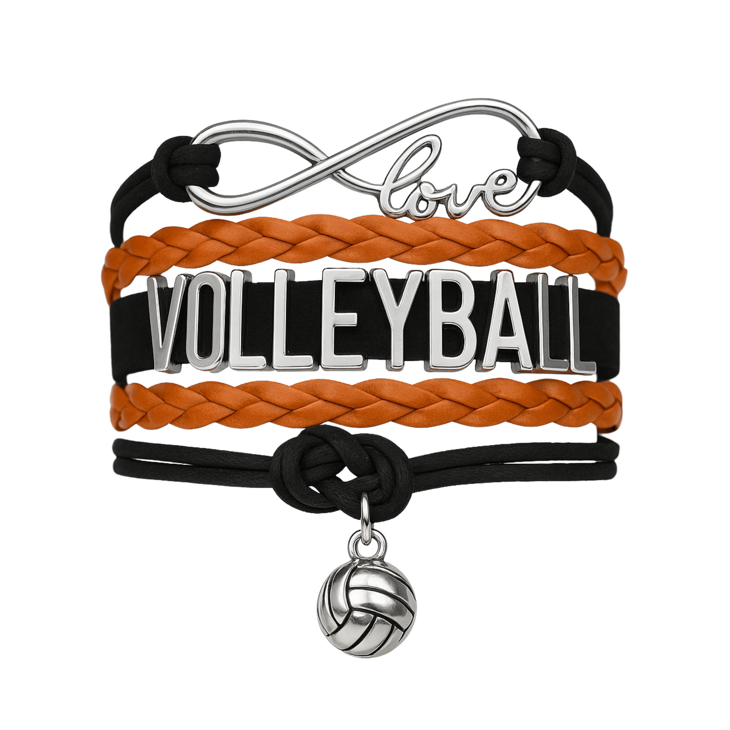 Volleyball Love Bracelet - Pick Your Team Colors