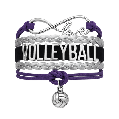 Volleyball Love Bracelet - Pick Your Team Colors