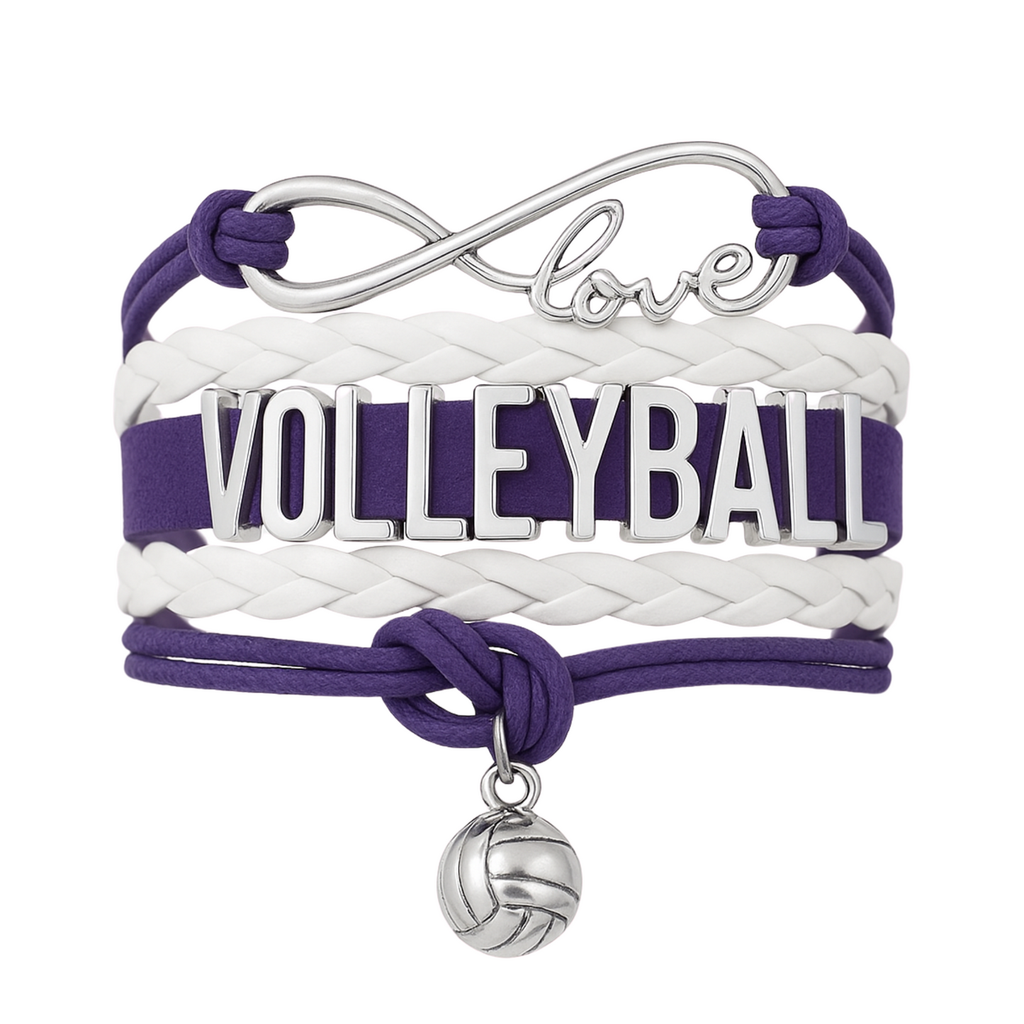 Volleyball Love Bracelet - Pick Your Team Colors