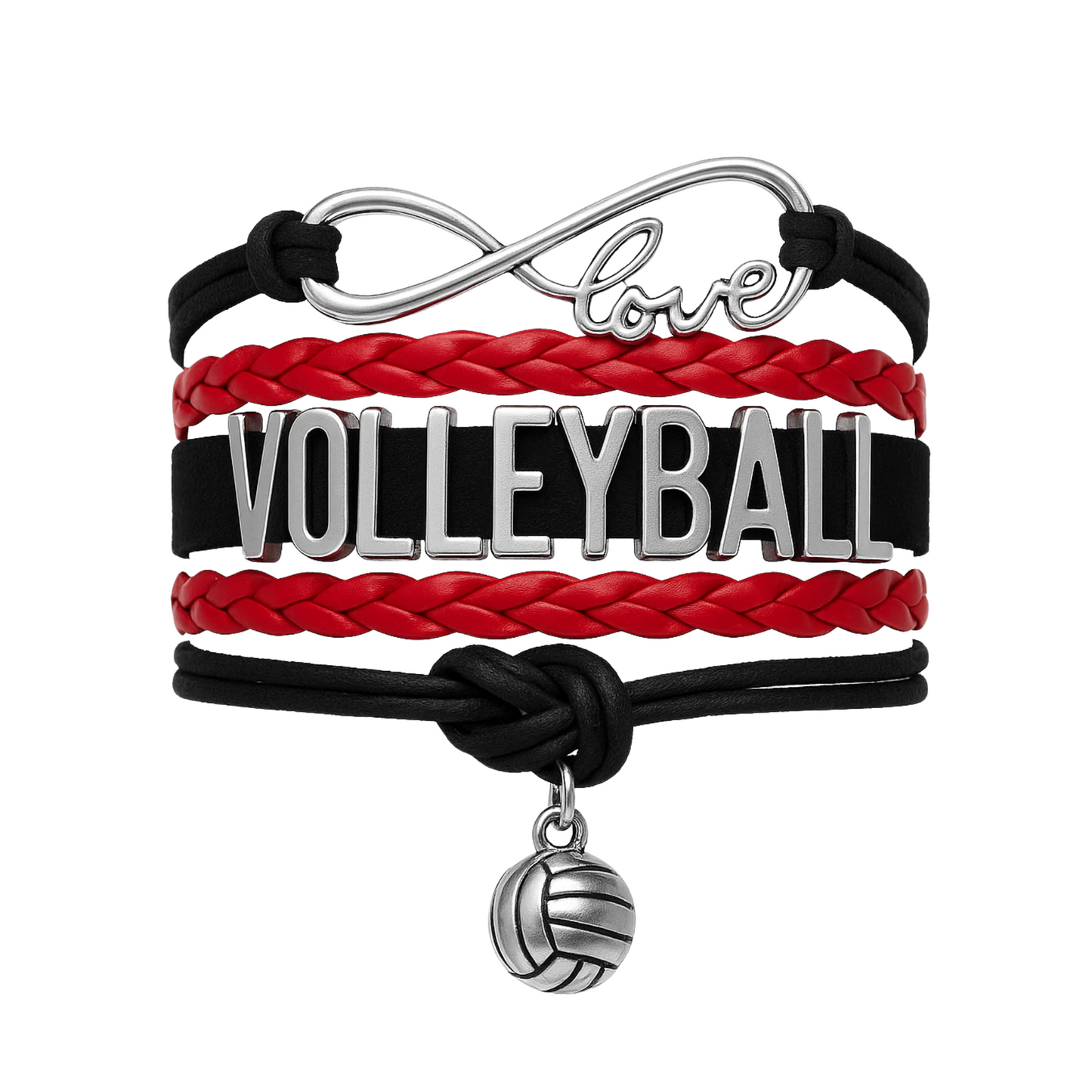 Volleyball Love Bracelet - Pick Your Team Colors