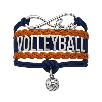 Girls Volleyball Bracelet-15 Team Colors