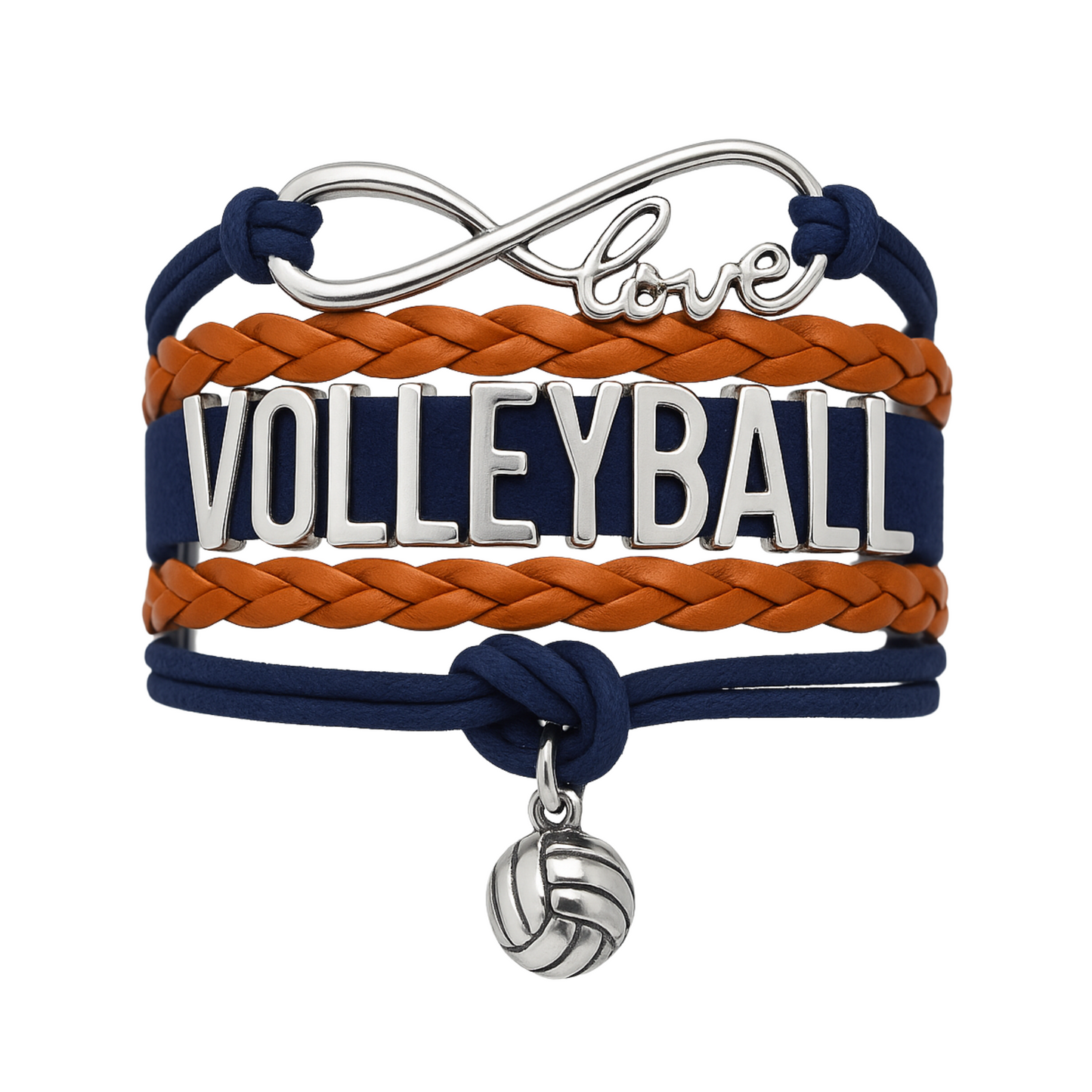 Volleyball Love Bracelet - Pick Your Team Colors