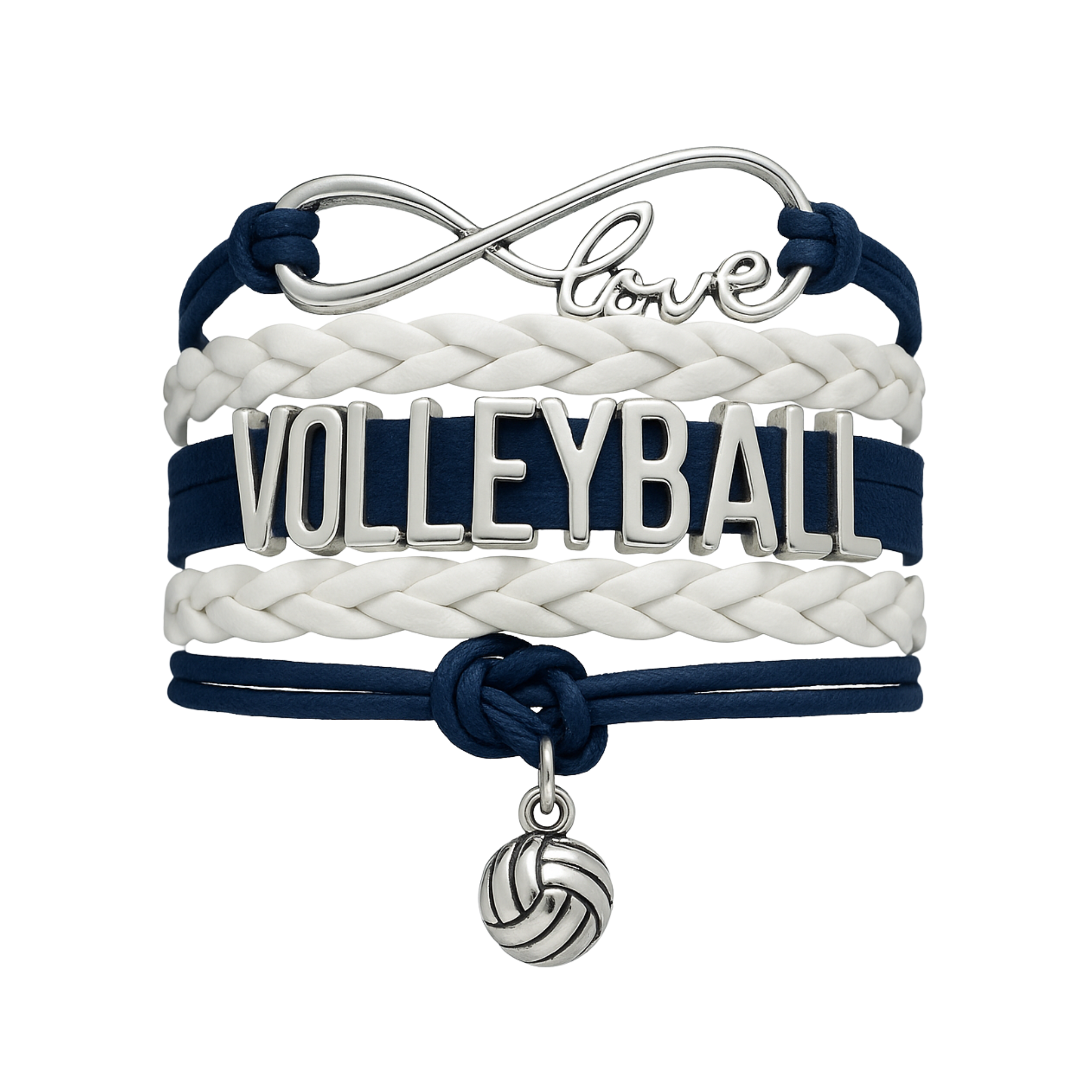 Girls Volleyball Bracelet-15 Team Colors