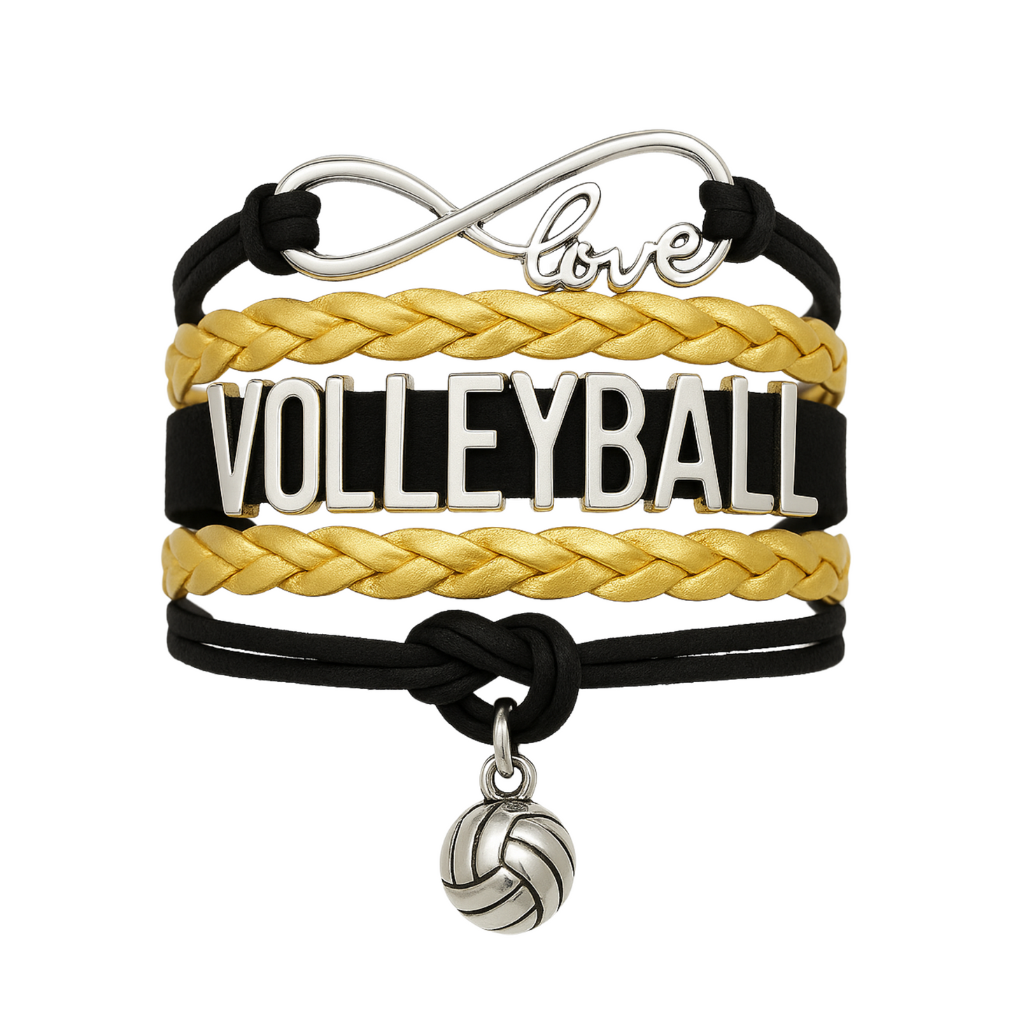 Volleyball Love Bracelet - Pick Your Team Colors