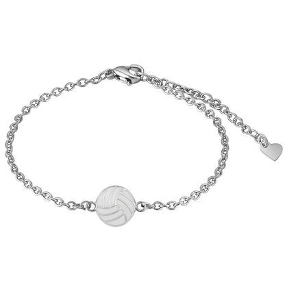 Volleyball Charm Chain Bracelet- Pick Style