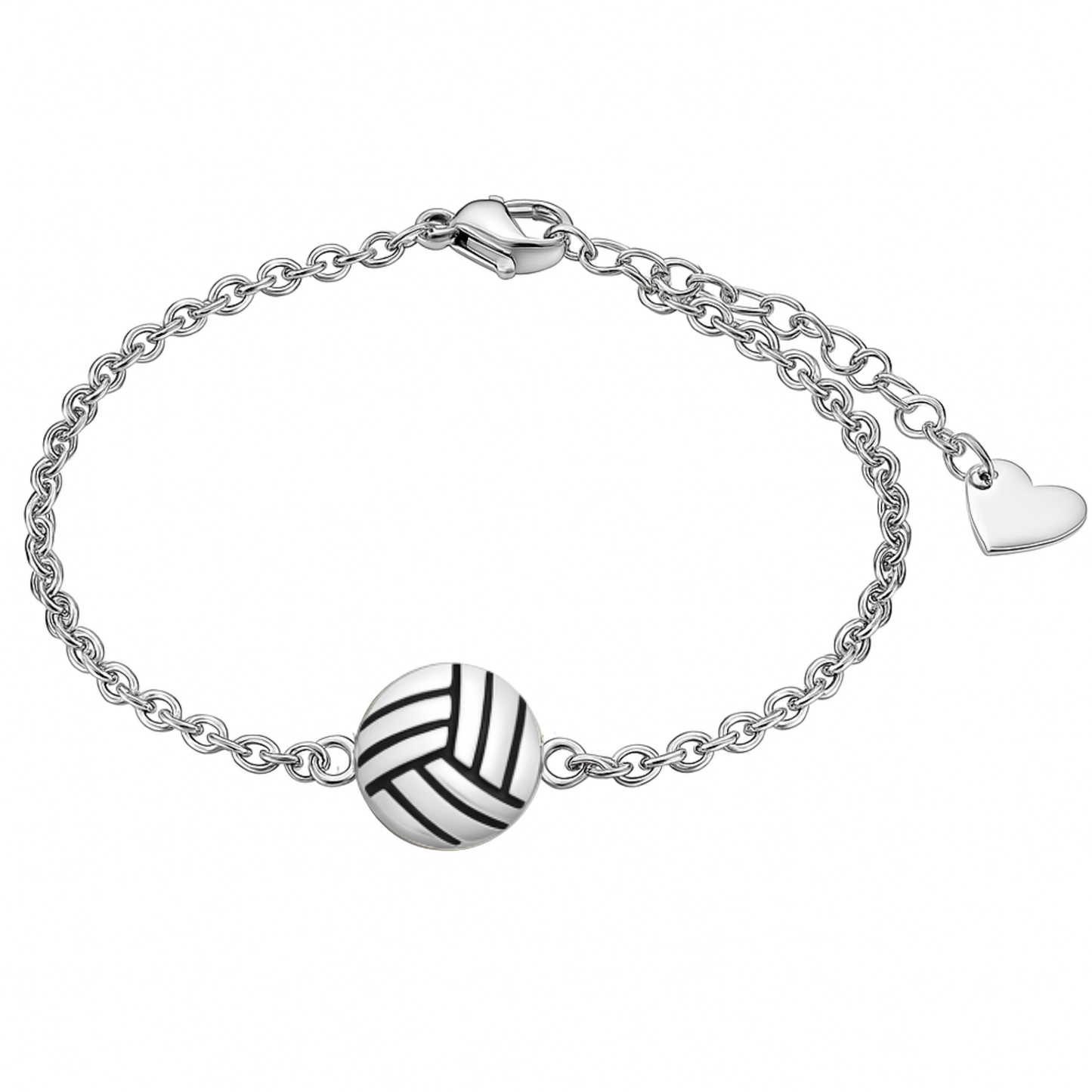 Volleyball Charm Chain Bracelet- Pick Style