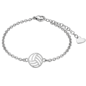 Volleyball Charm Chain Bracelet- Pick Style