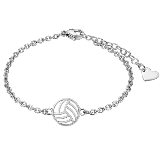 Volleyball Charm Chain Bracelet- Pick Style