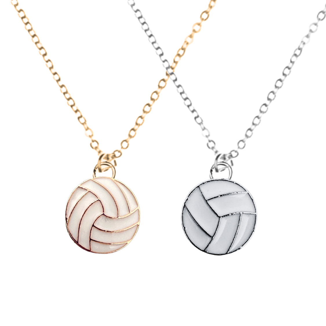 Volleyball Braver Necklace Card