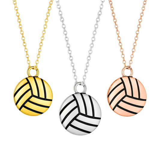 Volleyball Charm Necklace