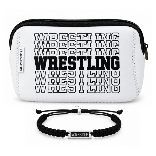 Wrestling Cosmetic Bag Gift Bundle